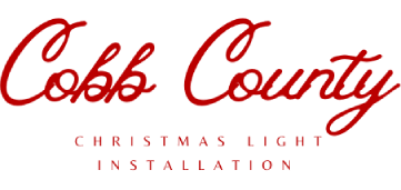 Cobb County Christmas Light Installation