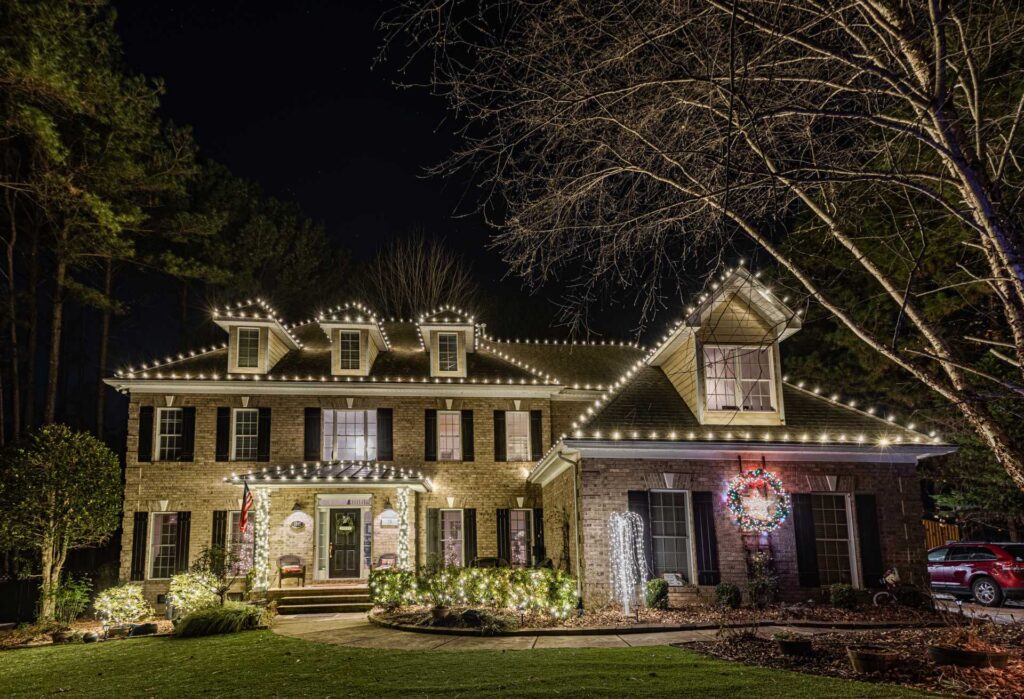 A Holiday Display Designed Around Your Property